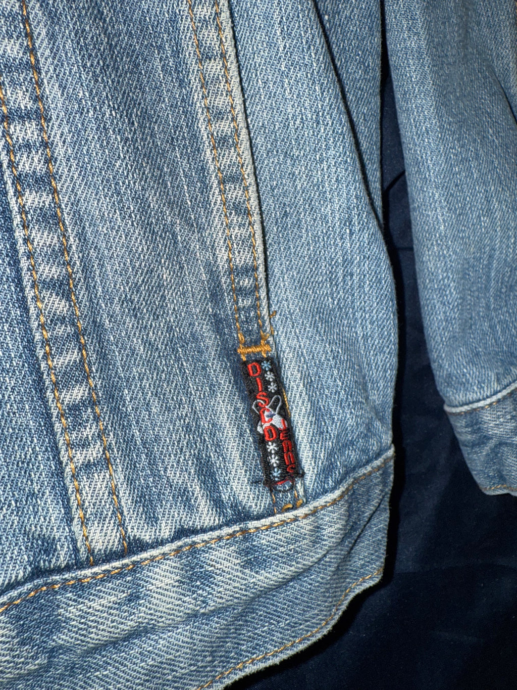 Vintage 1970s Disco Jeans Brand Jean Jacket