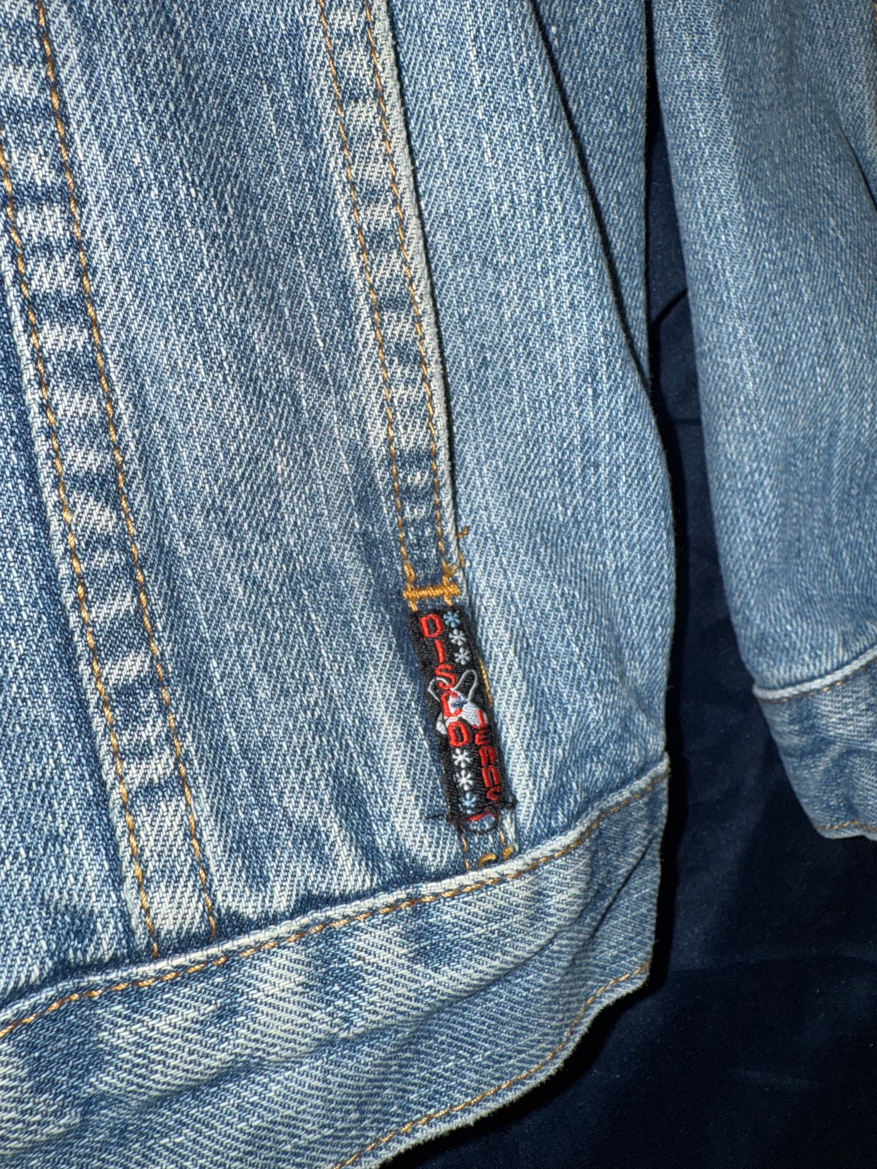Vintage 1970s Disco Jeans Brand Jean Jacket