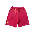 PUMA MENS FERRARI SPORTSWEAR FLEECE SHORTS