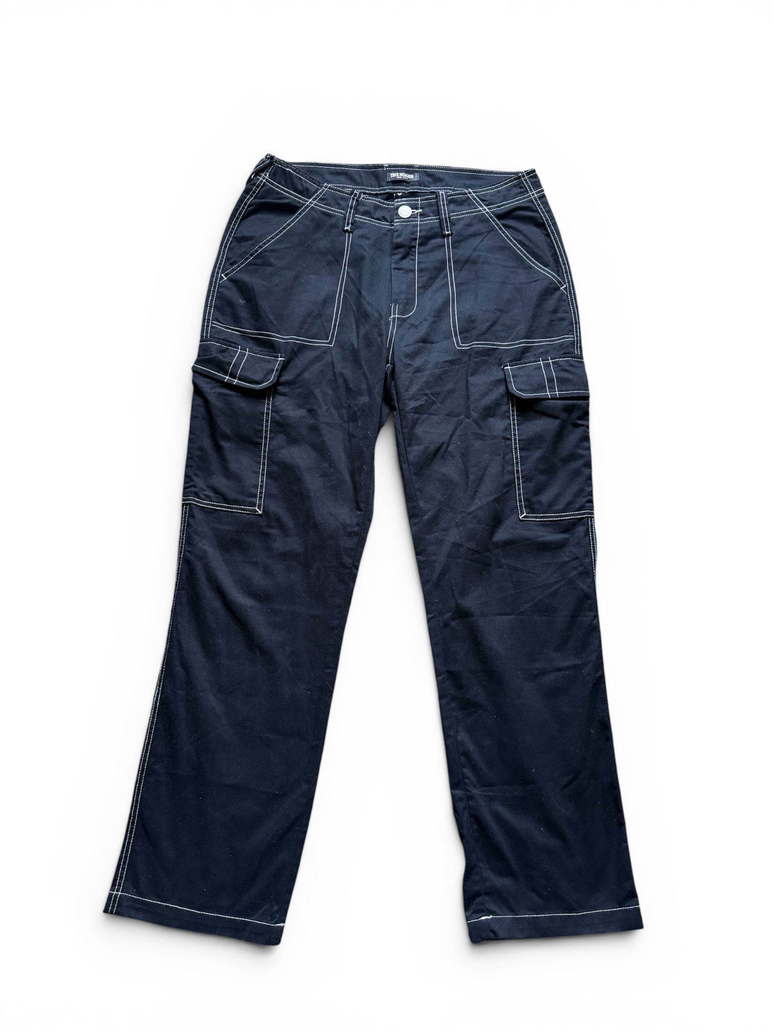 True Religion Black Pants with Pockets