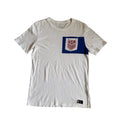 Nike Team USA T-Shirt White Swoosh Training Tee Running Gym Pocket Tee