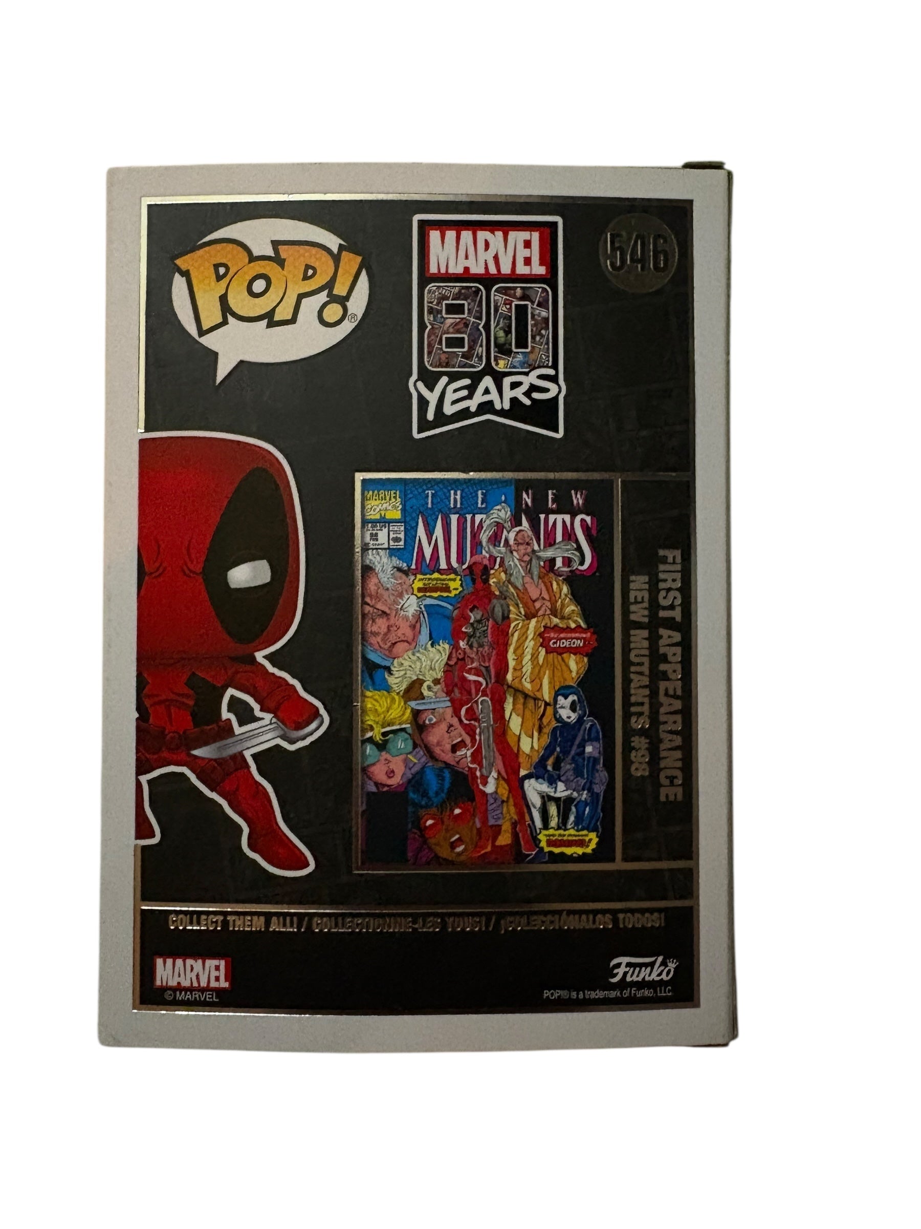 Deadpool Pop Figure- 80th Anniversary