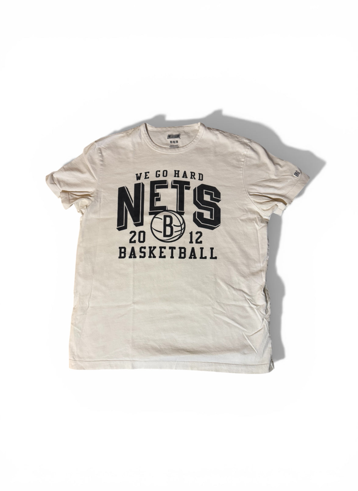Vintage 2012 Brooklyn Nets ‘We Go Hard ‘ Tee