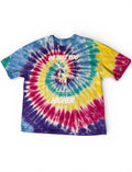 Vintage 1990s Nike “ We Take You Higher “ Spiral Tie Dye T-shirt