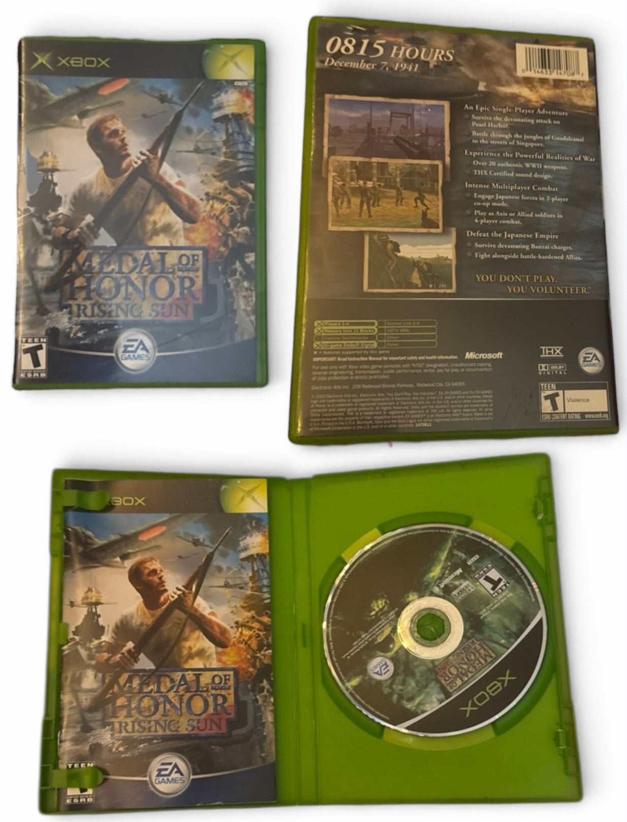Medal Of Honor : Rising Sun Xbox