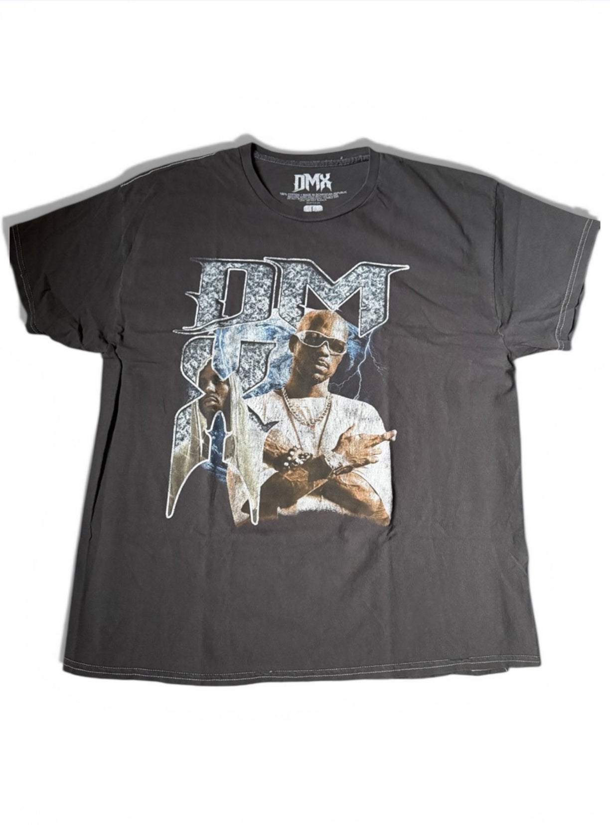 Vintage DMX Rapper Hip Hop Graphic T-Shirt Distressed