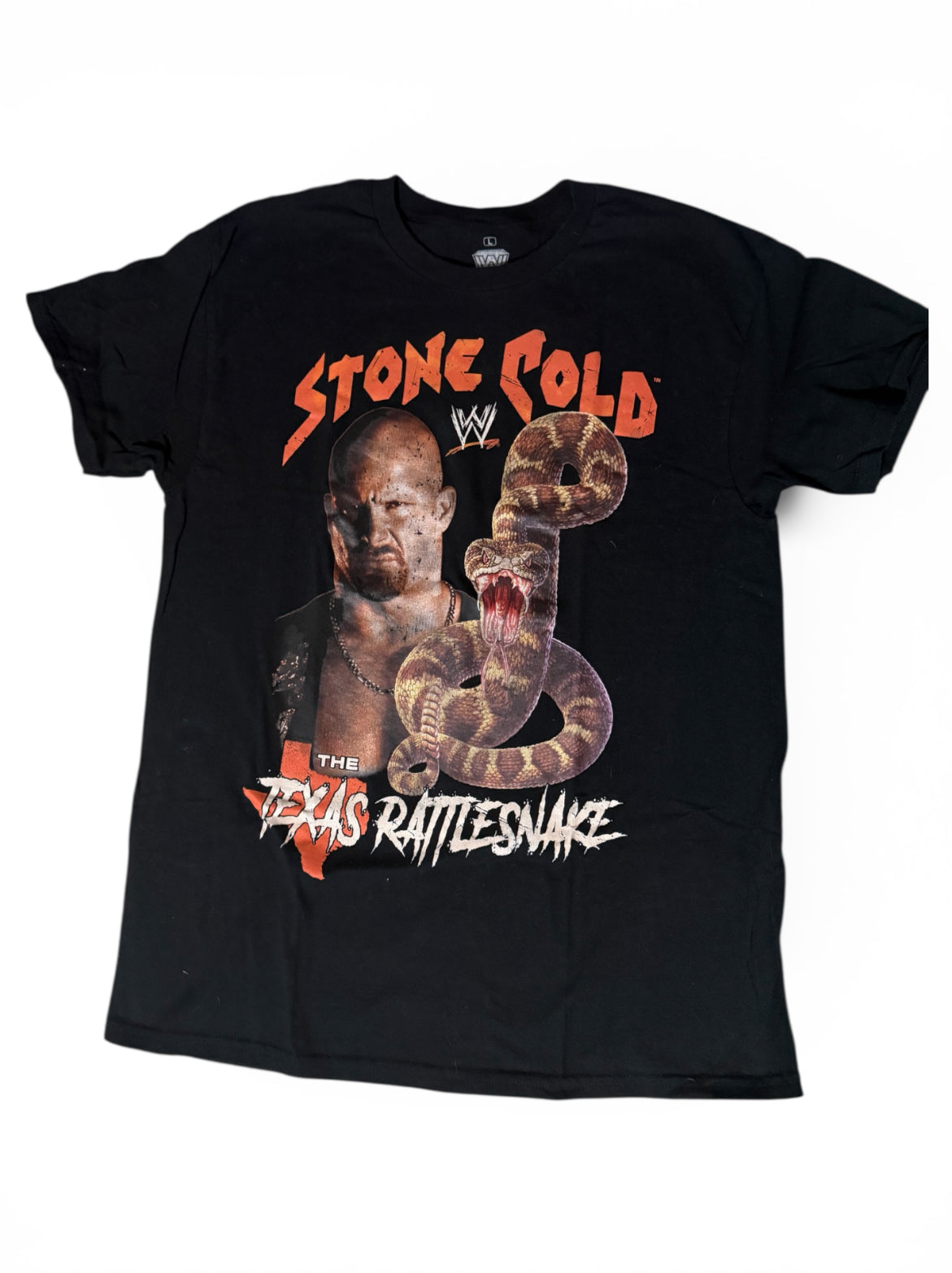 Vintage WWE Stone Cold Steve Austin Black Tee
