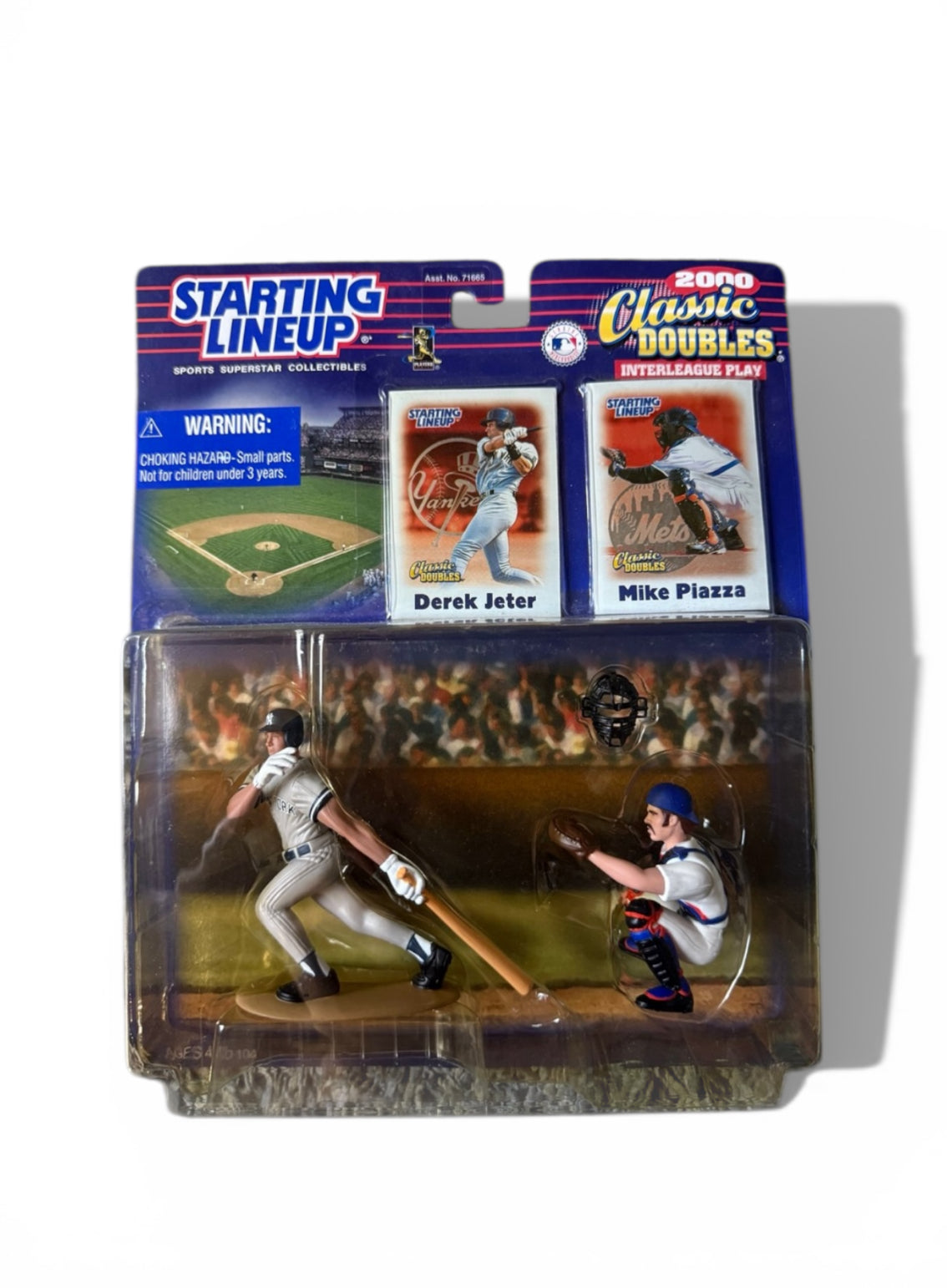 Derek Jeter & Mike Piazza 2000 Starting Lineup Classic Doubles