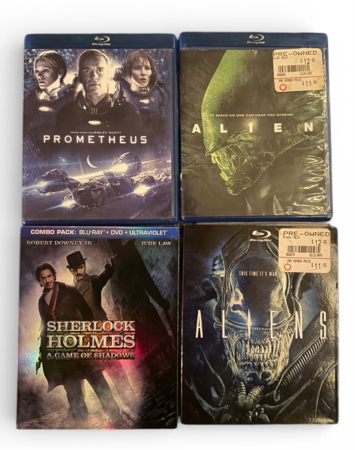 Blue-ray Mixed Lot ( 4 )