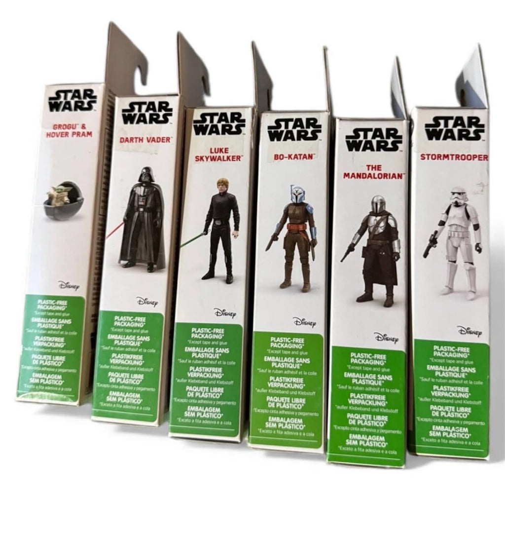 Star Wars 6 Pack Collectible Figures by Hasbro ( NEW )