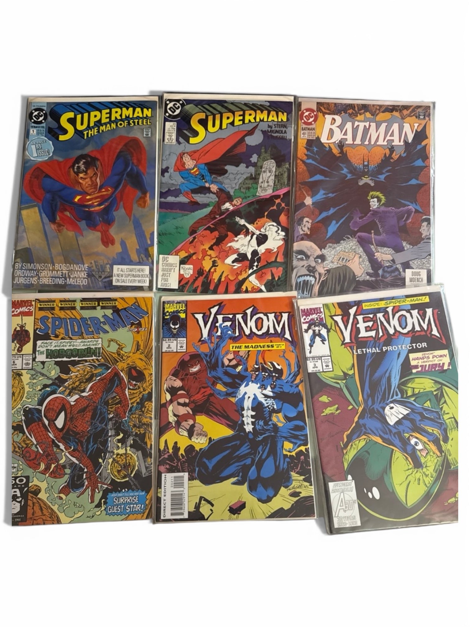 Marvel & DC Comic Book Lot (6)
