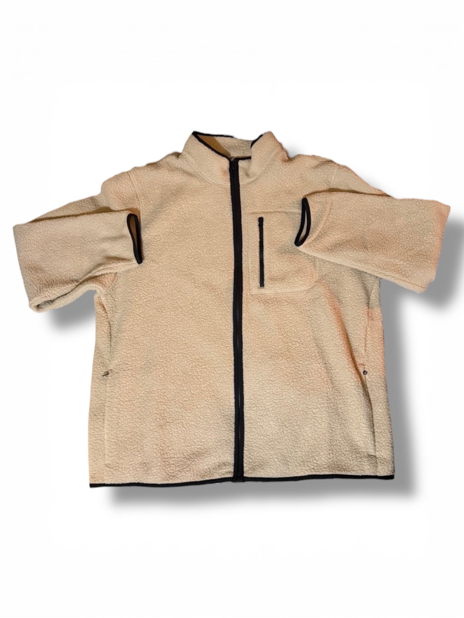 Lands End Unisex  Full Zip Sherpa Fleece Jacket