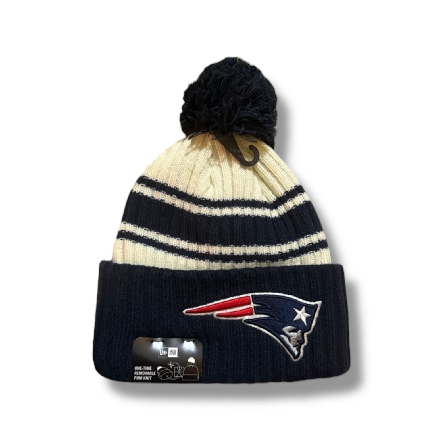 Patriots New Era Knit Beanie  ( NEW )  
 One size